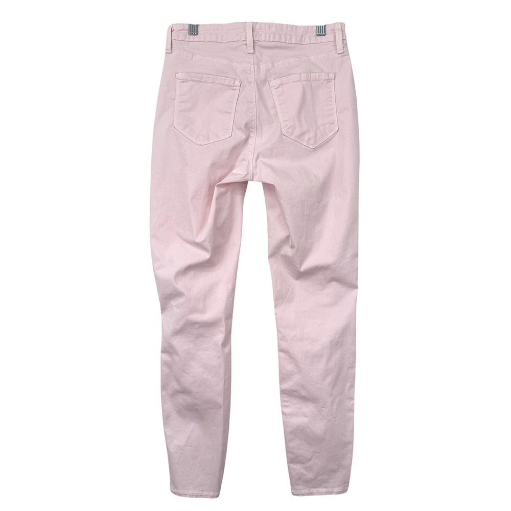 L'agence Skinny High Rise Margot Pink Jeans Pants Size 25 Stretch Preppy Casual - Picture 3 of 11